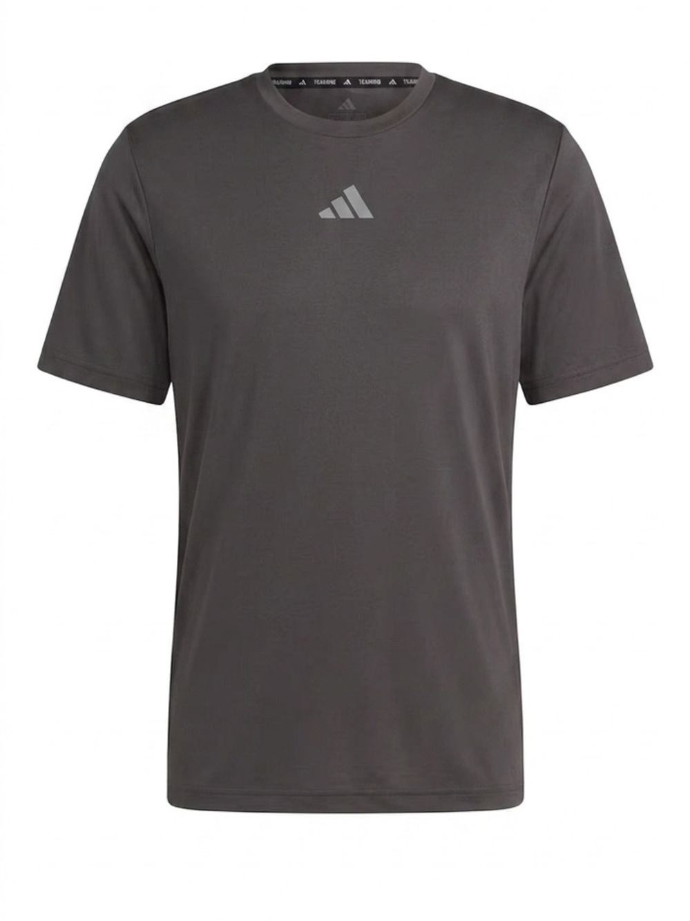 Adidas Men's Dark Gray Short Sleeve Training Tee - Size XL